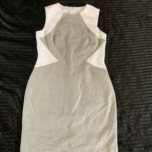 Calvin Klein color-block dress